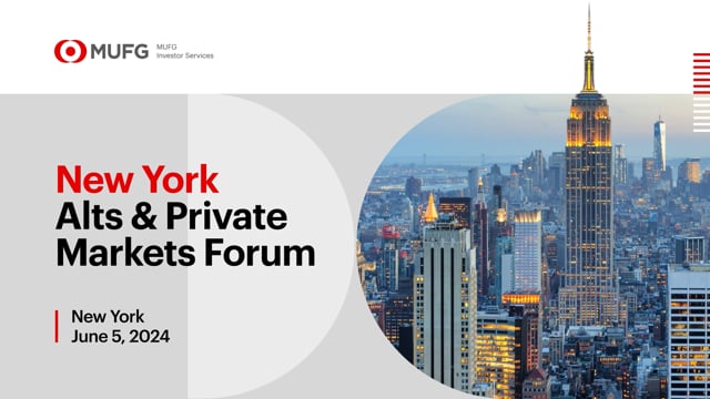 New York Alts & Private Markets Forum