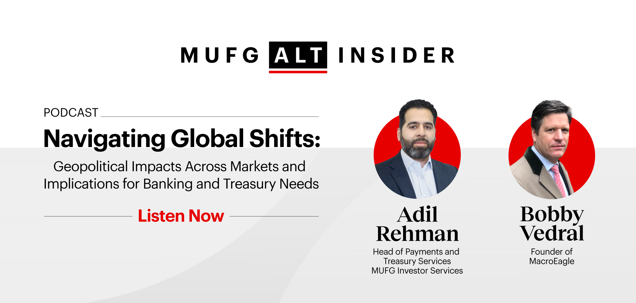 MUFG Alt Insider Podcast - T+1 and the UK Fund Management Playbook: What UK Asset Managers Need to Know. Listen Now