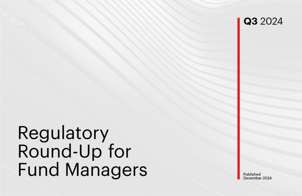 Regulatory Round-Up Q3 2024