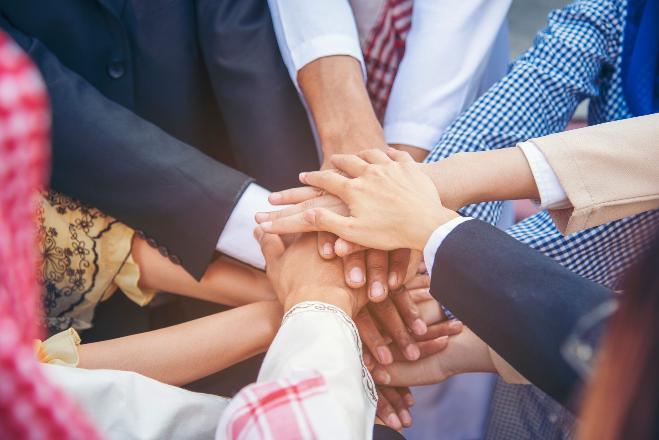 group of people diversity multiethnic teamwork collaboration tea