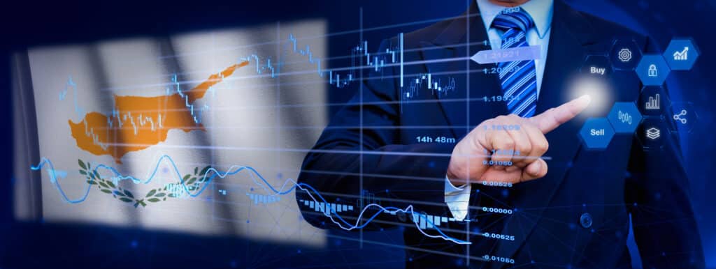 businessman touching data analytics process system with kpi fina