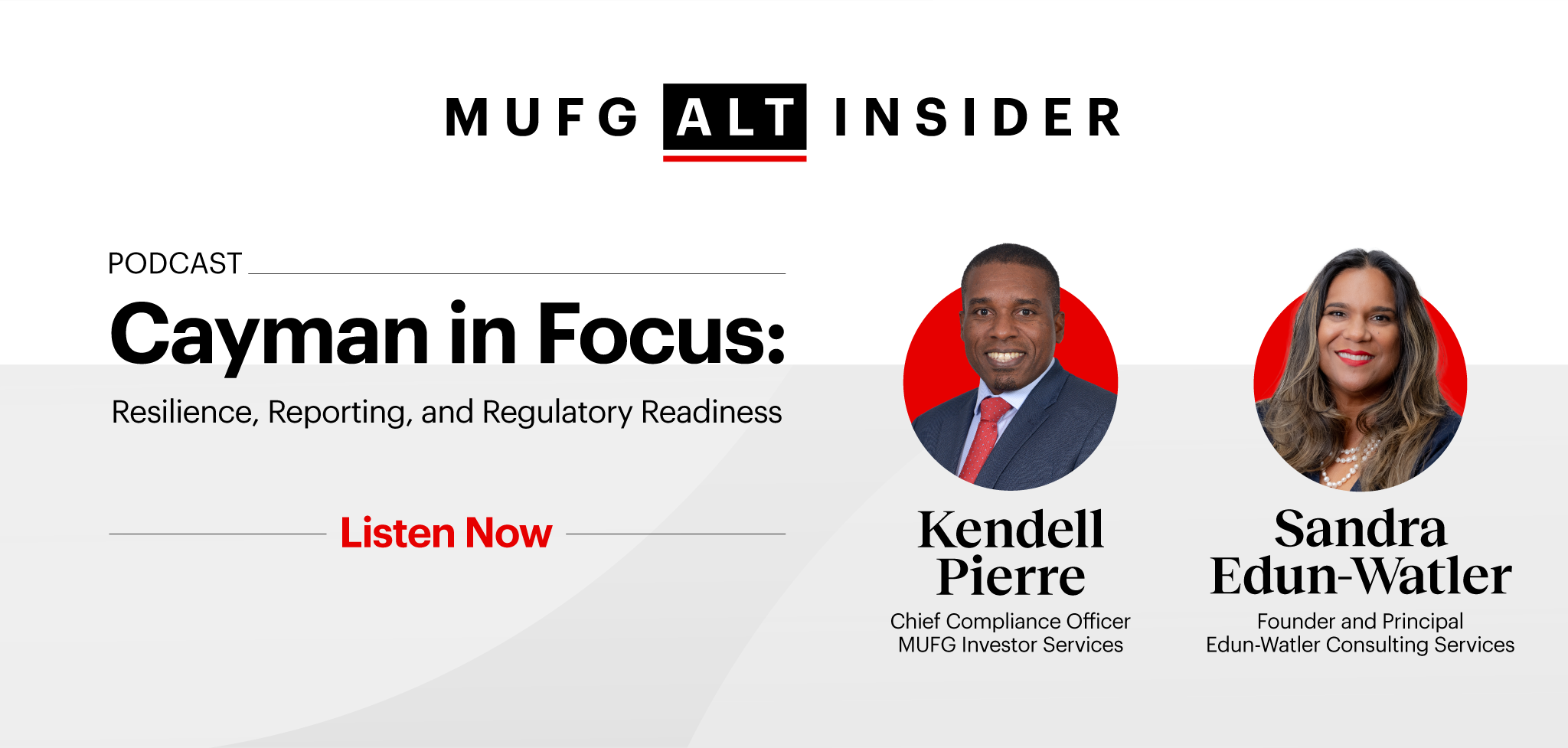 mufg alt insider podcast ep 7 kendell pierre web graphic