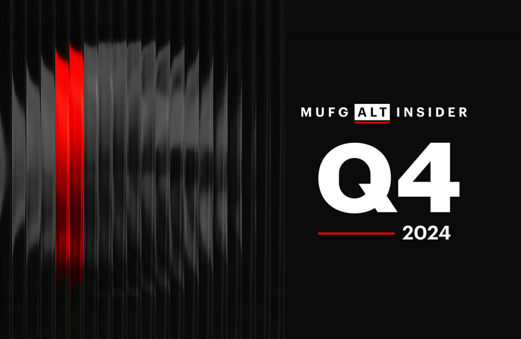 MUFG Alt Insider Quarterly Newsletter Q4 2024